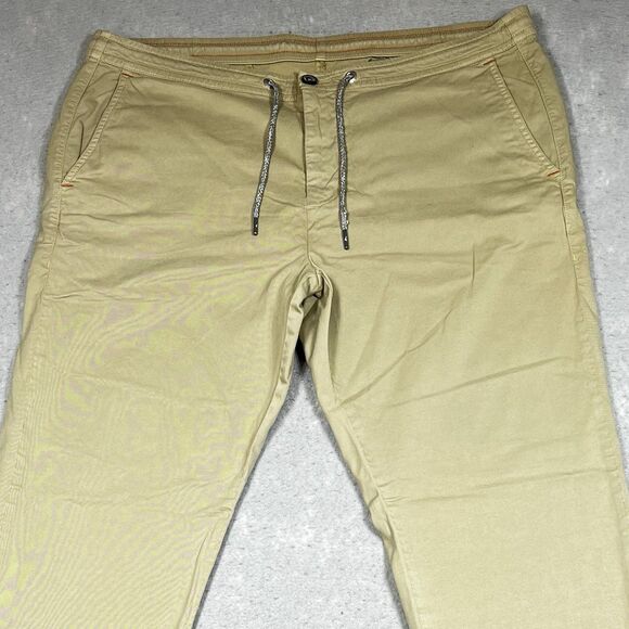 Tommy Bahama Pants Men’s XL Black Linen Blend  30" Inseam Drawstring Pockets 40 - Picture 2 of 11